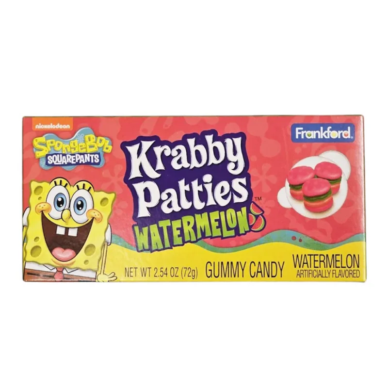 Spongebob Colors Squarepants Krabby Pattie 72 g