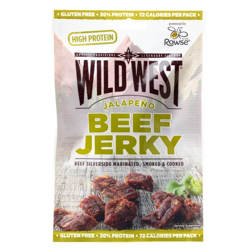 Wild West Beef Jerky Jalapeno 400 g