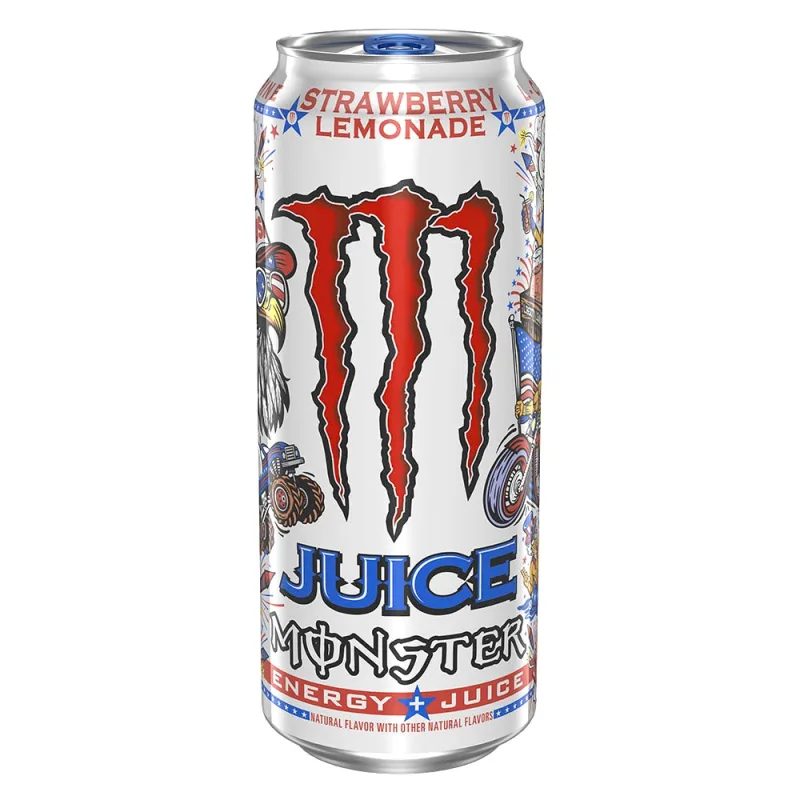 Monster Juice Strawberry Lemonade 473ml