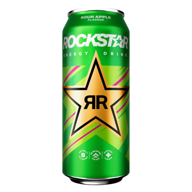 Rockstar Sour Apple 500ml