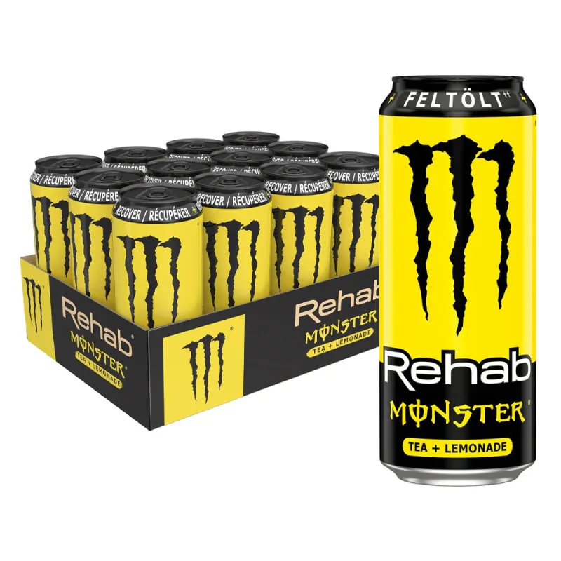 Monster Rehab Lemonade 12x500ml HU