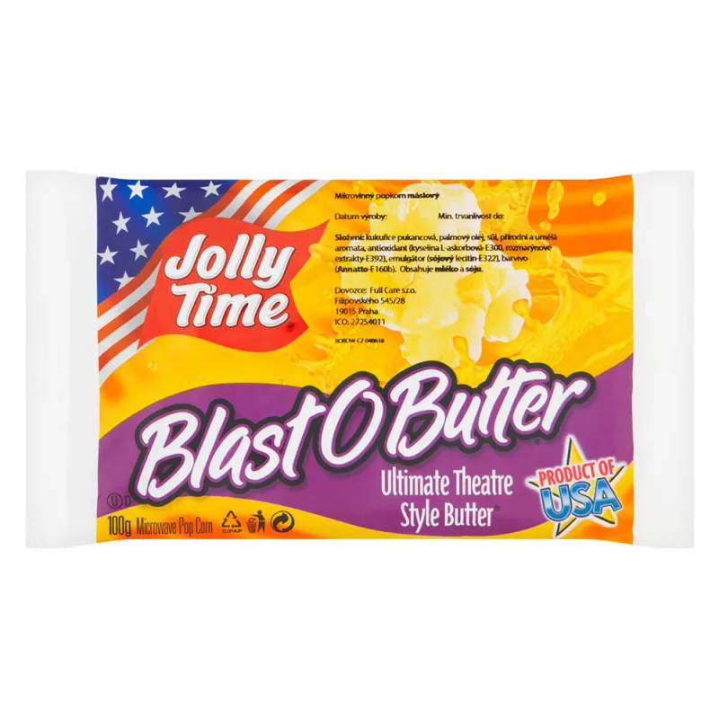 Jolly Time Blast O Butter 100g