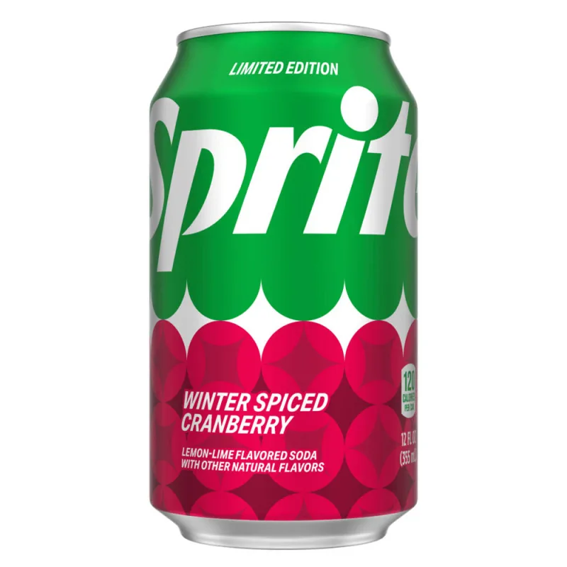 Sprite Winter Spiced Cranberry 355ml