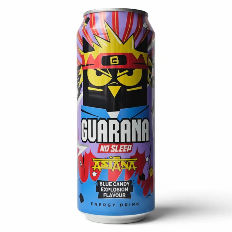 Guarana Asiana Blue Candy Explosion 500ml